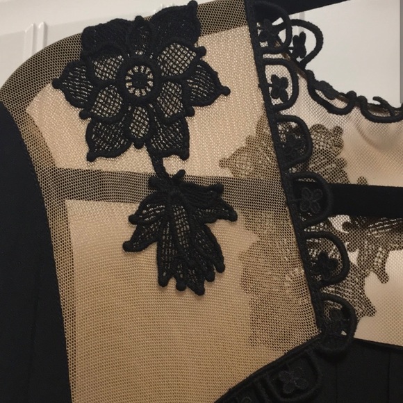 For Love and Lemons Lilou Appliqué Dress L - Picture 4 of 6